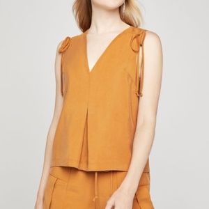 BCBGeneration Tops - BCBGeneration Sleeveless Shoulder-Tie Top BCBGeneration Tops - BCBGeneration Sleeveless Shoulder-Tie Top